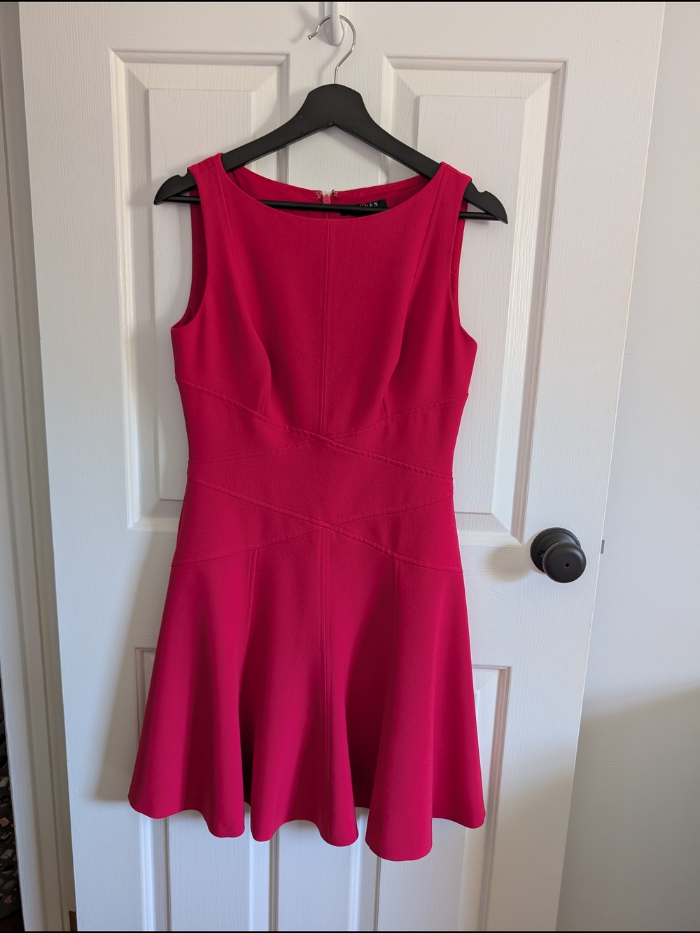 Ralph Lauren Women's Sleeveless Pink Fit-and-Flare Dress Size 6P